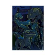 Obrázek Puzzle Jurský Svět 100 xl dílků neon