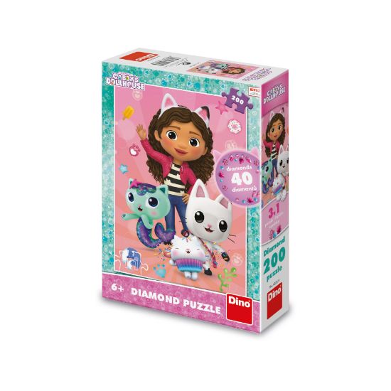 Obrázek Puzzle Gábi 200 dílků diamond