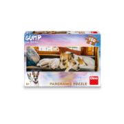 Obrázek Puzzle Gump na gauči 150 dílků panoramic