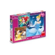 Obrázek Puzzle Veselé princezny 3x55 dílků
