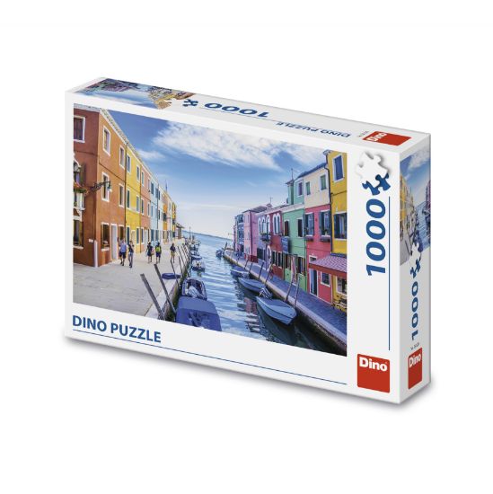 Obrázek Puzzle Kanál v Benátkách 1000 dílků