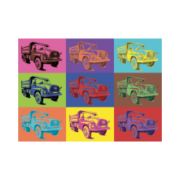 Obrázek Puzzle Pop Art Tatra 1000 dílků