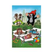 Obrázek Puzzle Krtek se raduje 2x48 dílků