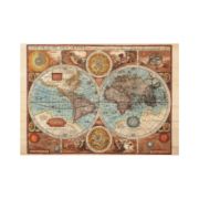 Obrázek Puzzle Mapa světa z roku 1626 500 dílků