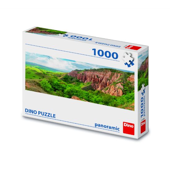 Obrázek Puzzle Červená rokle 1000 dílků panoramic