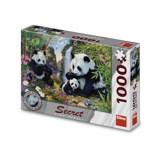 Obrázek Puzzle Skryté pandy 1000 dílků secret collection