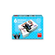 Obrázek Dřevěné licenční kostky Krtek - 6 ks