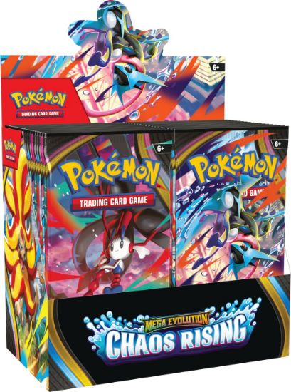 Obrázek Pokémon TCG: MEGA EVOLUTION - CHAOS RISING - booster box