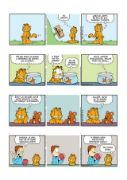 Obrázek Garfield -66- Garfield se popadá za břicho