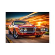 Obrázek Puzzle Firebird 69 v západu slunce 100 XL dílků