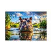 Obrázek Puzzle Roztomilý hroch 500 dílků