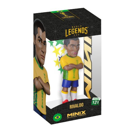 Obrázek MINIX Football Legends: World Cup Legends - Brazil - RIVALDO