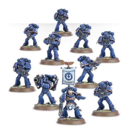 Obrázek SPACE MARINES TACTICAL SQUAD