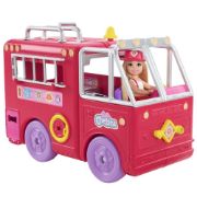Obrázek Barbie Chelsea hasičské auto 