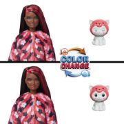 Obrázek Barbie CUTIE REVEAL Barbie v kostýmu -  kotě v červeném kostýmu Pandy 