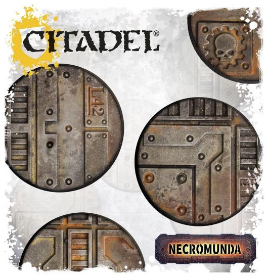 Obrázek NECROMUNDA 32MM BASES (X10)