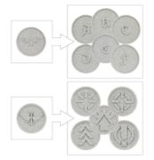 Obrázek L/I: ORDER TOKENS AND OBJECTIVES MARKERS