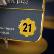 Obrázek Sběratelský ingot Fallout: New Vegas - Vault 21 Security Keycard