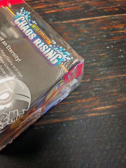 Obrázek Pokémon TCG: MEGA EVOLUTION - CHAOS RISING - booster box - poškozený obal