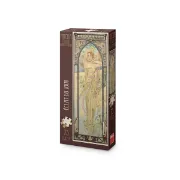 Obrázek Alfons Mucha – Záře dne 75 panoramic Puzzle