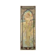 Obrázek Alfons Mucha – Záře dne 75 panoramic Puzzle