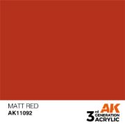 Obrázek AK Interactive: General Series - Matt Red
