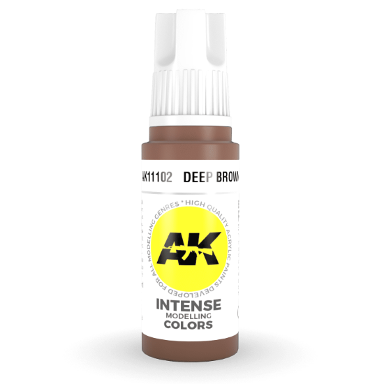 Obrázek AK Interactive: General Series - Deep Brown (intense)