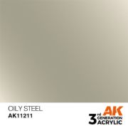 Obrázek AK Interactive: General Series - Metallic Oily Steel