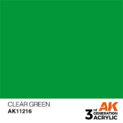 Obrázek AK Interactive: General Series - Clear Green