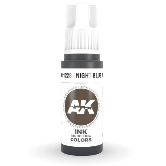 Obrázek AK Interactive: General Series - Night Blue Ink