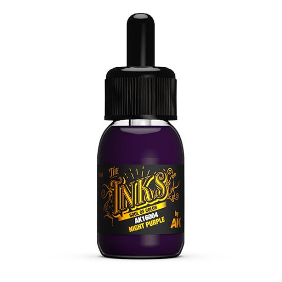 Obrázek AK Interactive: Inks - Night Purple