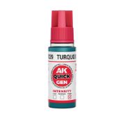 Obrázek AK Interactive: Quick Gen - Turquoise Blue 18 ml