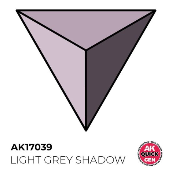 Obrázek AK Interactive: Quick Gen - Light Grey Shadow 18 ml