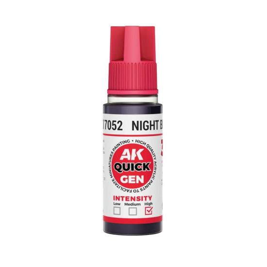 Obrázek AK Interactive: Quick Gen - Night Black 18 ml