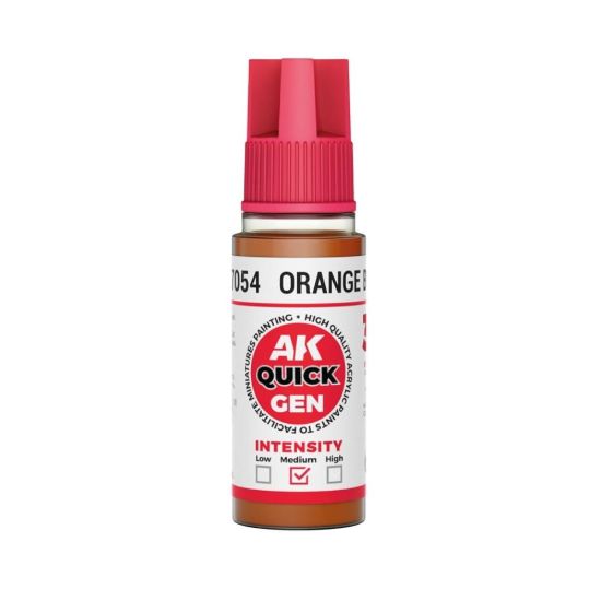 Obrázek AK Interactive: Quick Gen - Orange Brown 18 ml