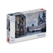 Obrázek Puzzle Zimní orloj 1000 dílků