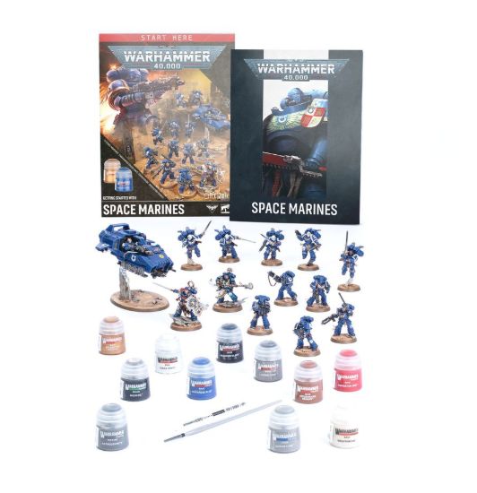 Obrázek GETTING STARTED WITH SPACE MARINES (ENG)
