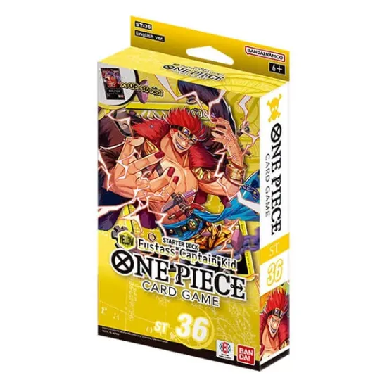 Obrázek One Piece Card Game - Starter Deck YELLOW Eustass "Captain" Kid ST-36 - EN