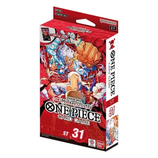 Obrázek One Piece Card Game - Starter Deck RED Monkey.D.Luffy ST-31 - EN